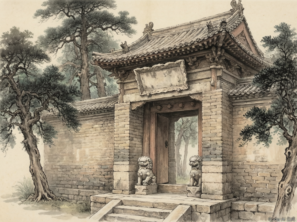 仓颉庙山门